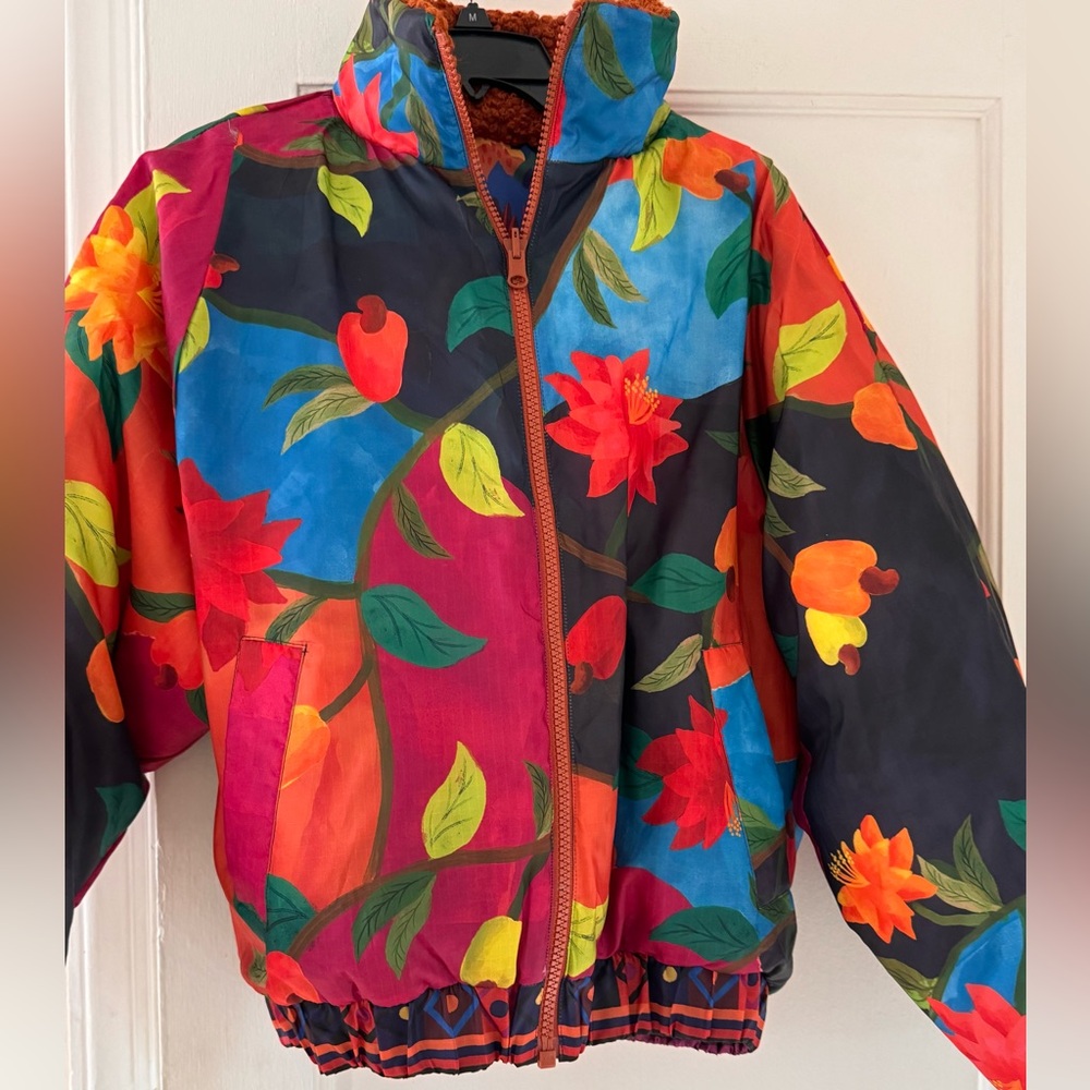 Farm Rio Lucy Floral Jacket - Picture 12 of 14